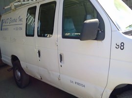 1992 FORD E350 VAN, WHITE, 5.8L, AT, 2WD.  F26329